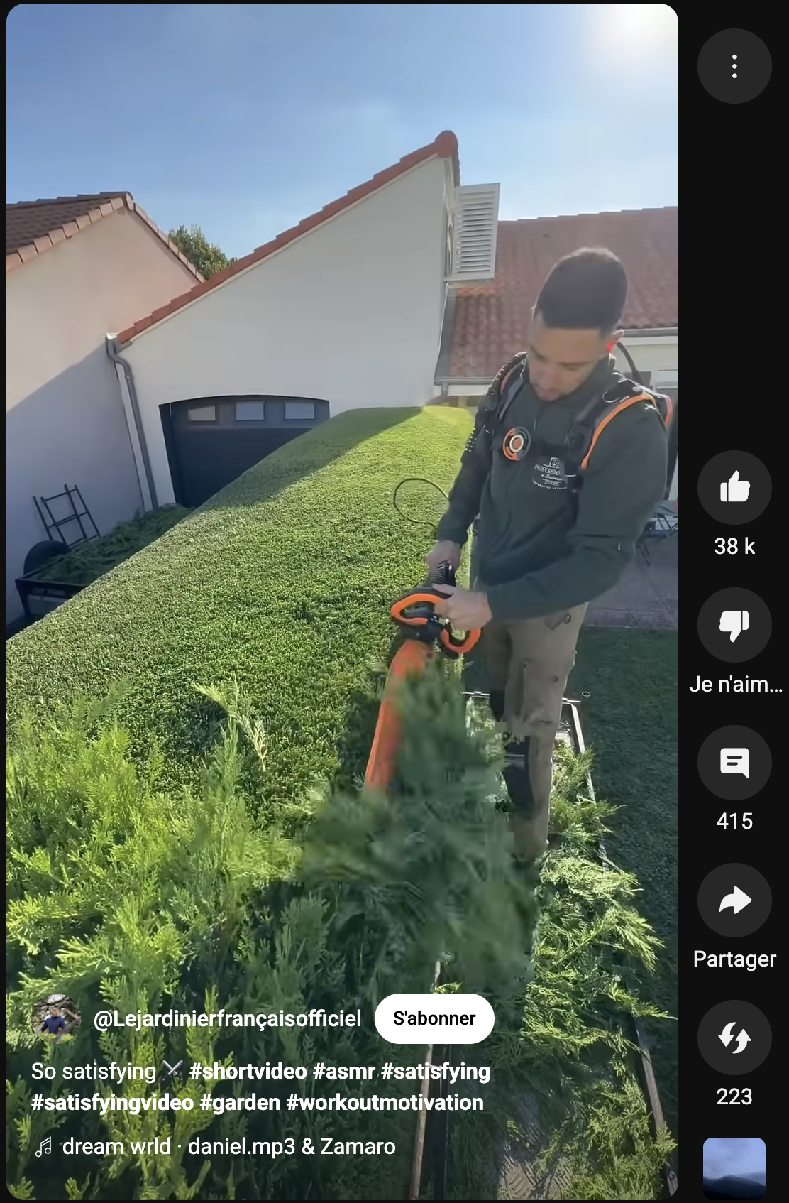 Paysagiste viral